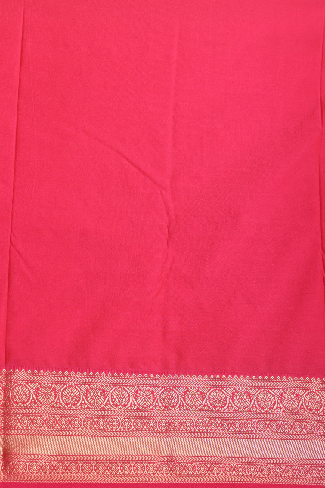 Black and Rani pink vairaoosi semi silk saree