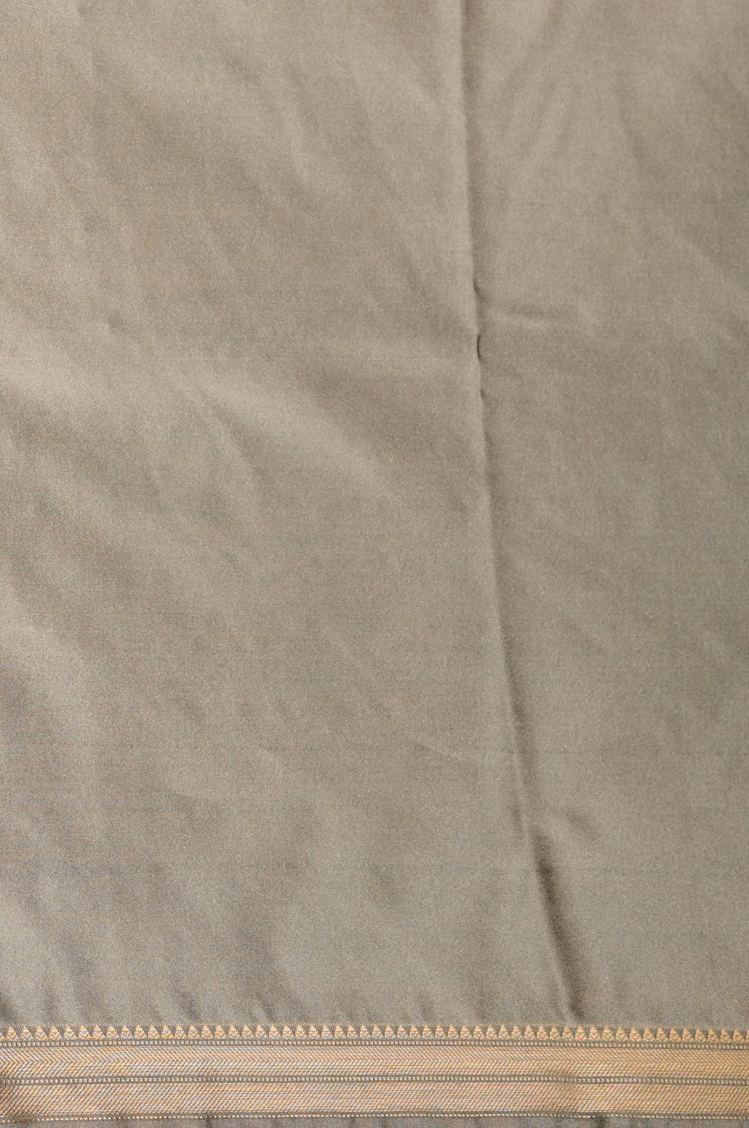 Sacramento Green and Steel Grey Small Border semi silk saree