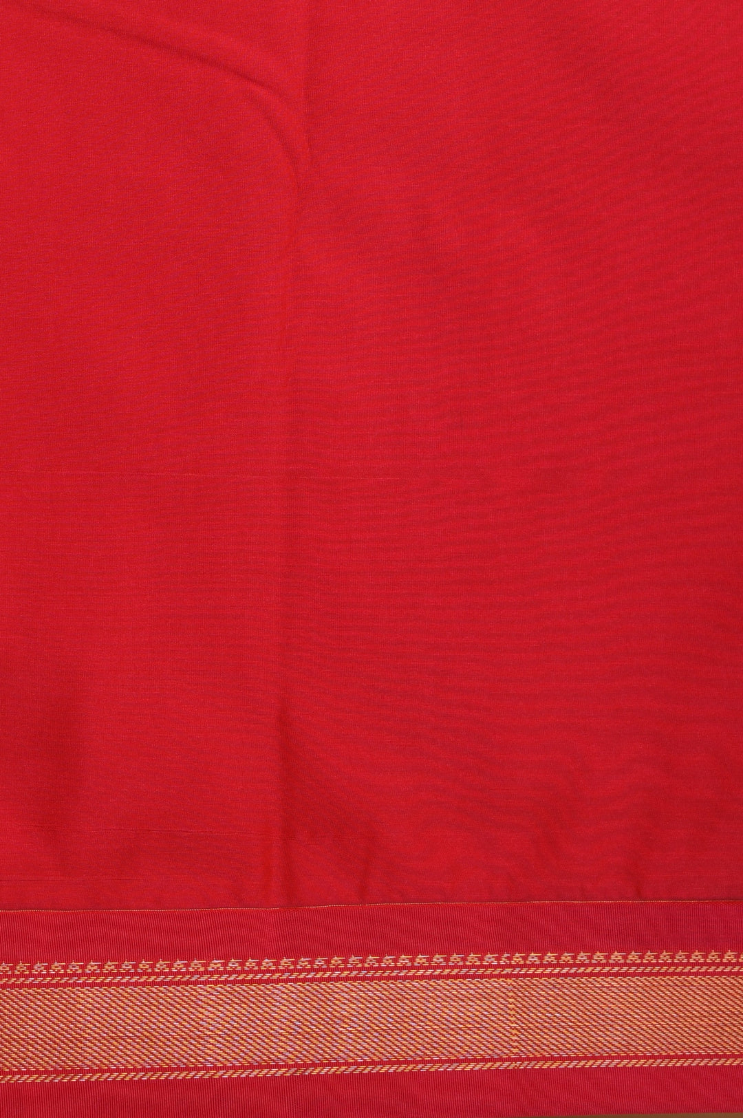 Bottle Green and Rani Pink Small Border silk saree