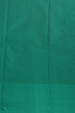 Bottle Green and Emerald Green Temple Border soft silk saree