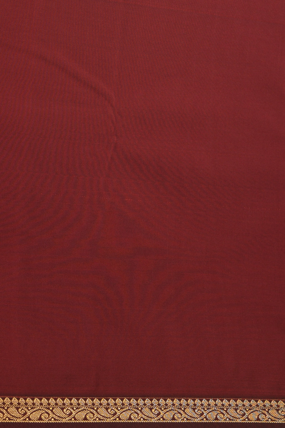 Seafoam Green and Garnet Maroon Small Border semi silk saree