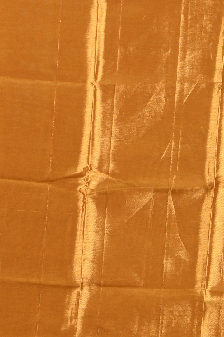 Golden tissue designer kanjivaram silk saree