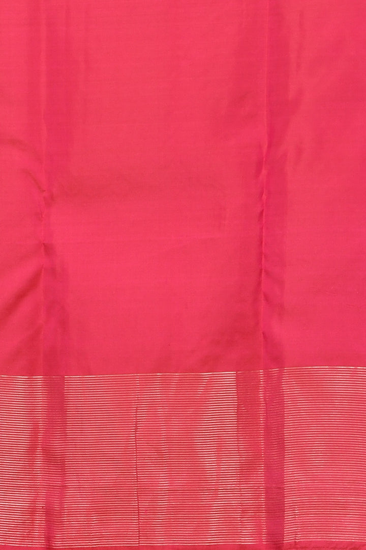 Magenta pure kanchi silk saree