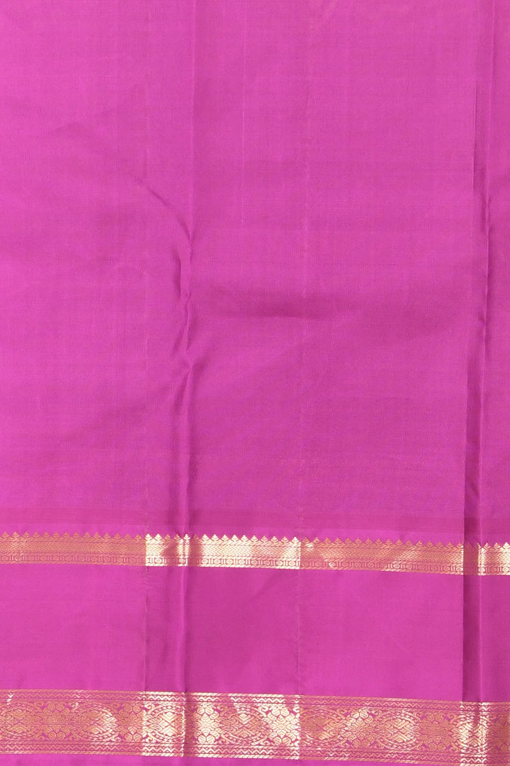 Manjal retta pettu pure silk saree