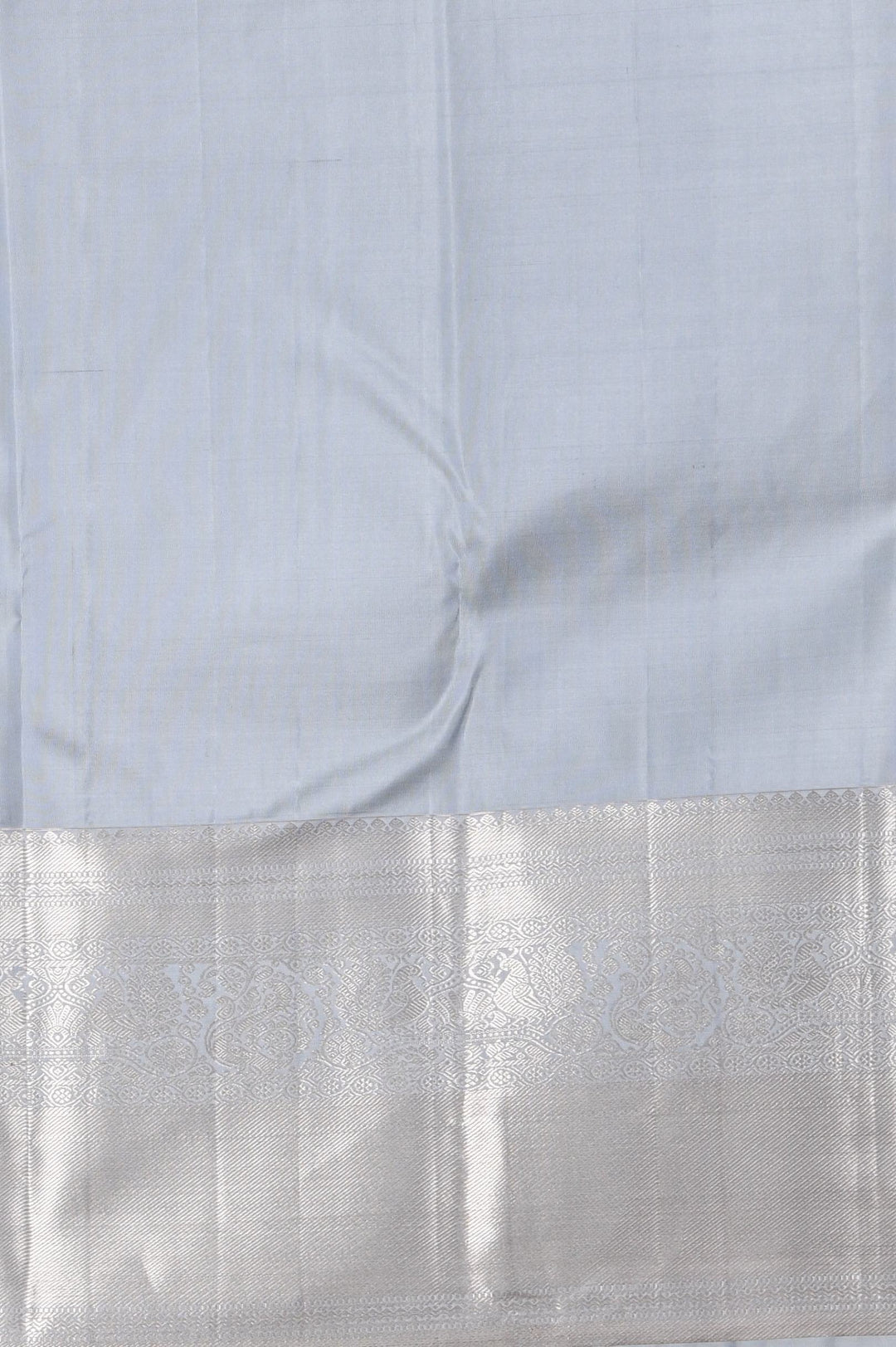 Royal yellow and grey designer kanjivaram silk saree