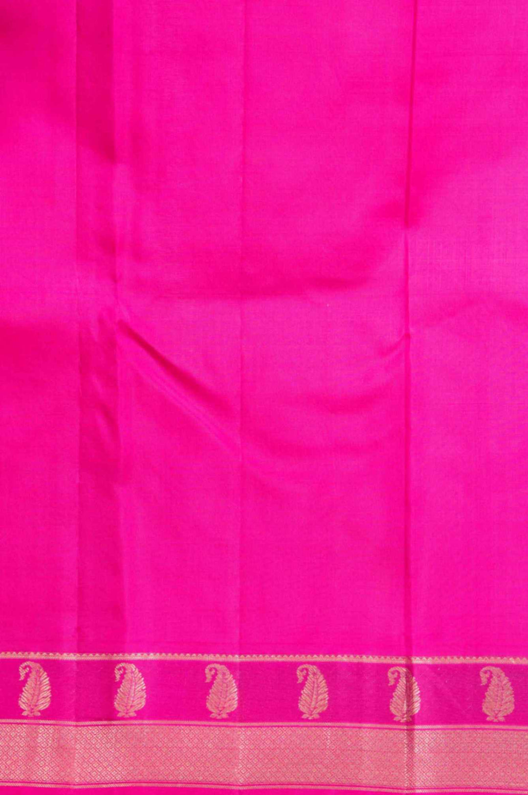 British racing green pure silk saree