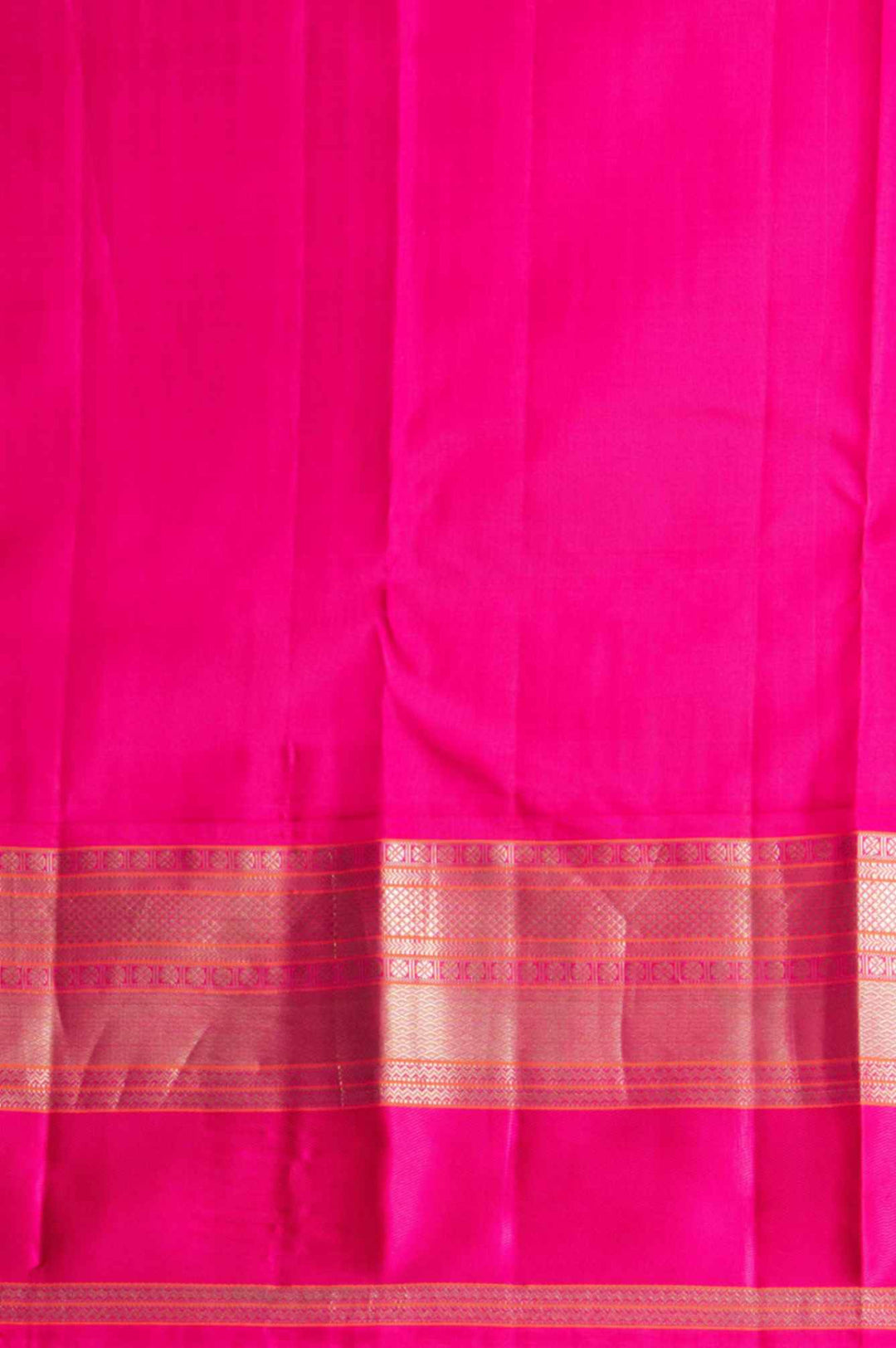 Tea green and pink aayiram butta silk saree