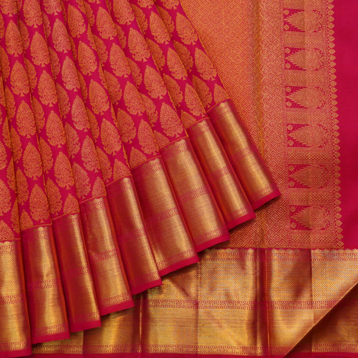 Bridal pink wedding saree