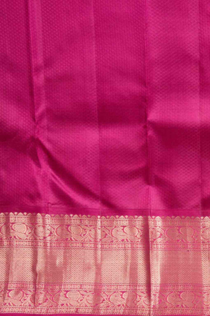 Black pure kanjivaram silk saree