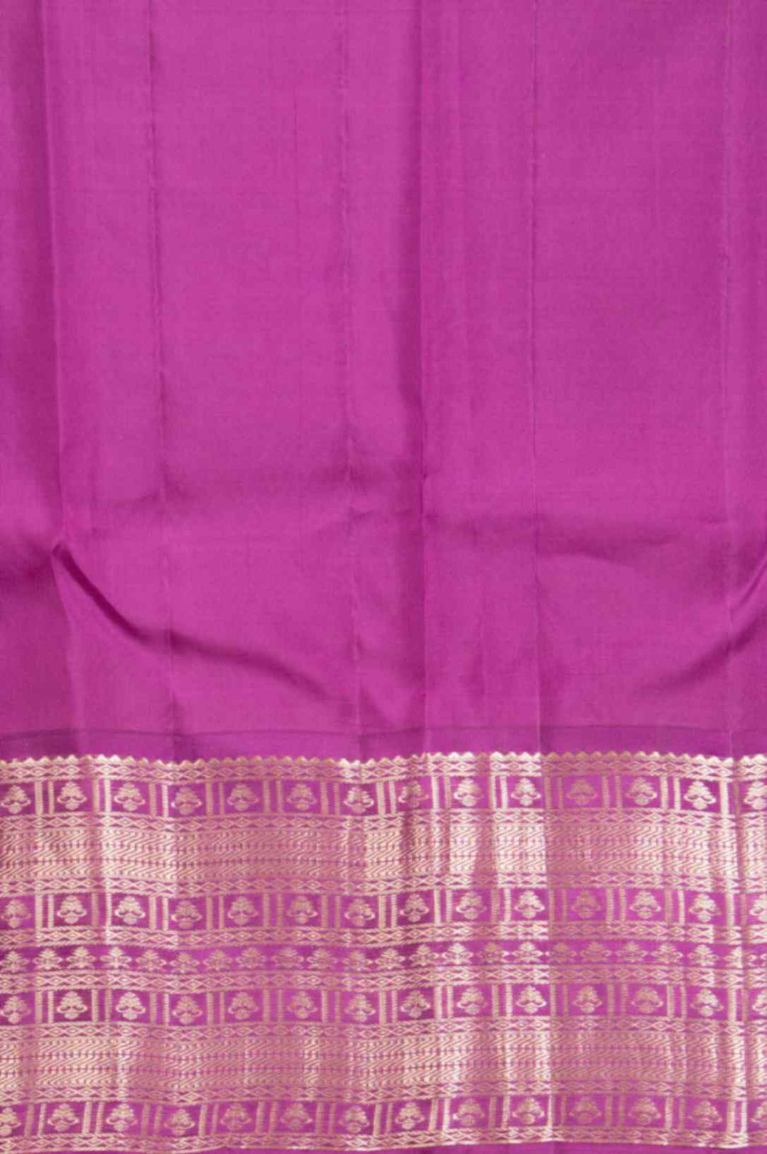 Light onion mauve and purple korvai silk saree