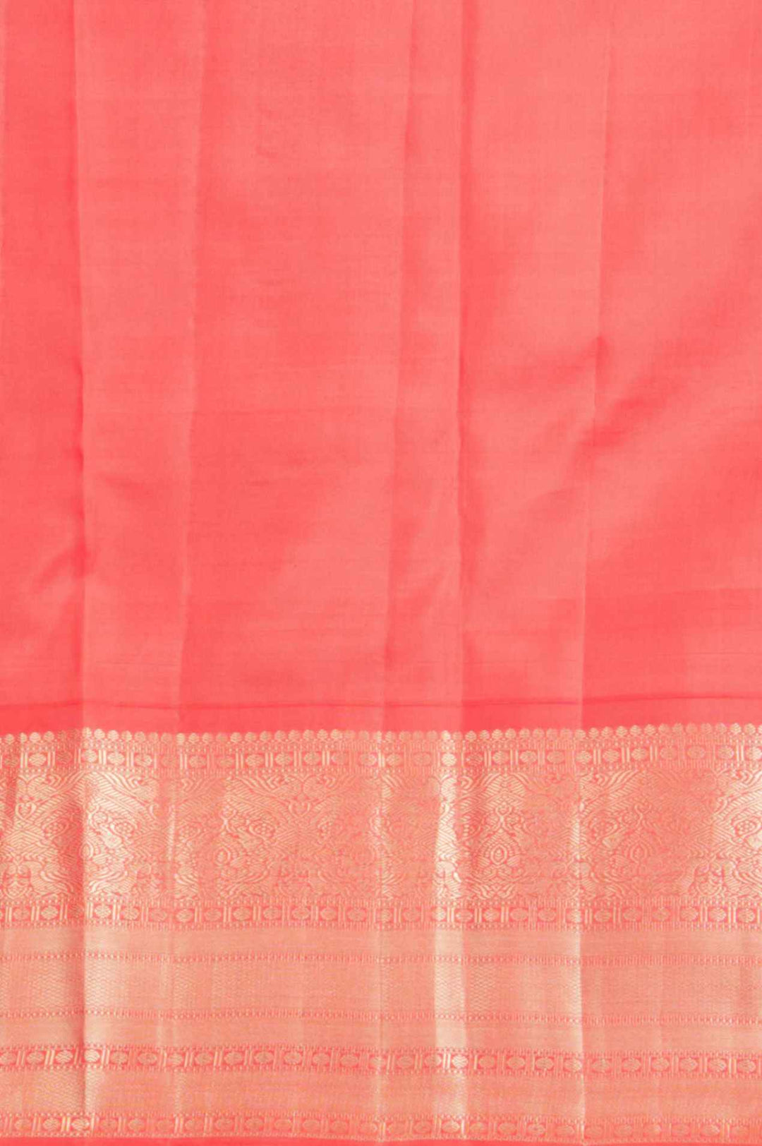 Navyblue and Peach korvai silk saree