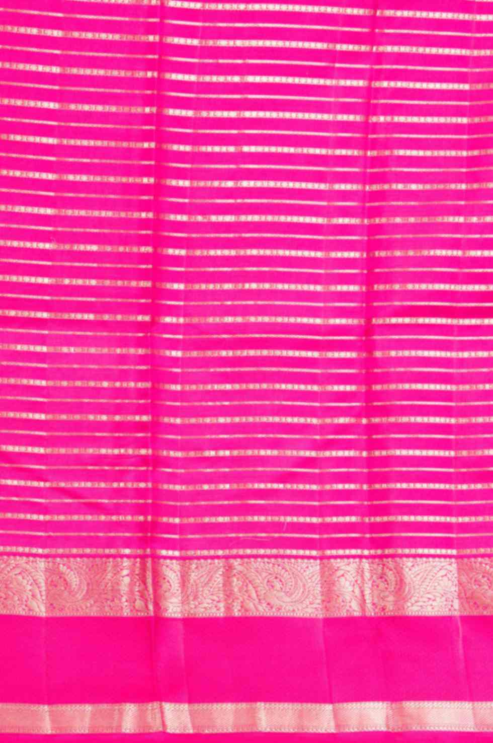 Brown veldhari silk saree