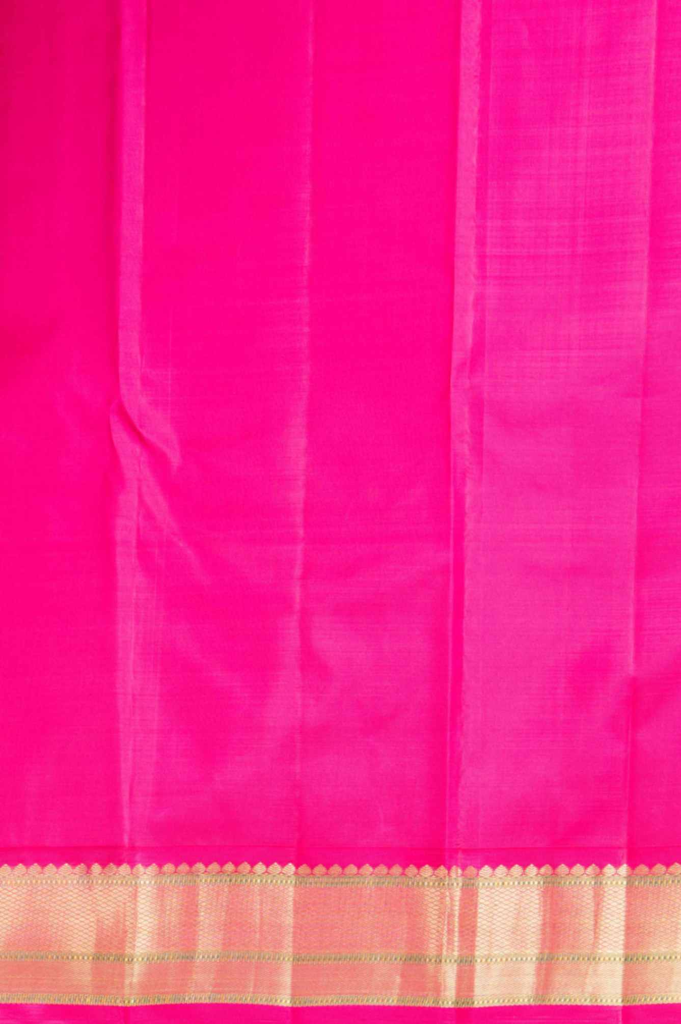 Purple and pink vertical veldhari silk saree