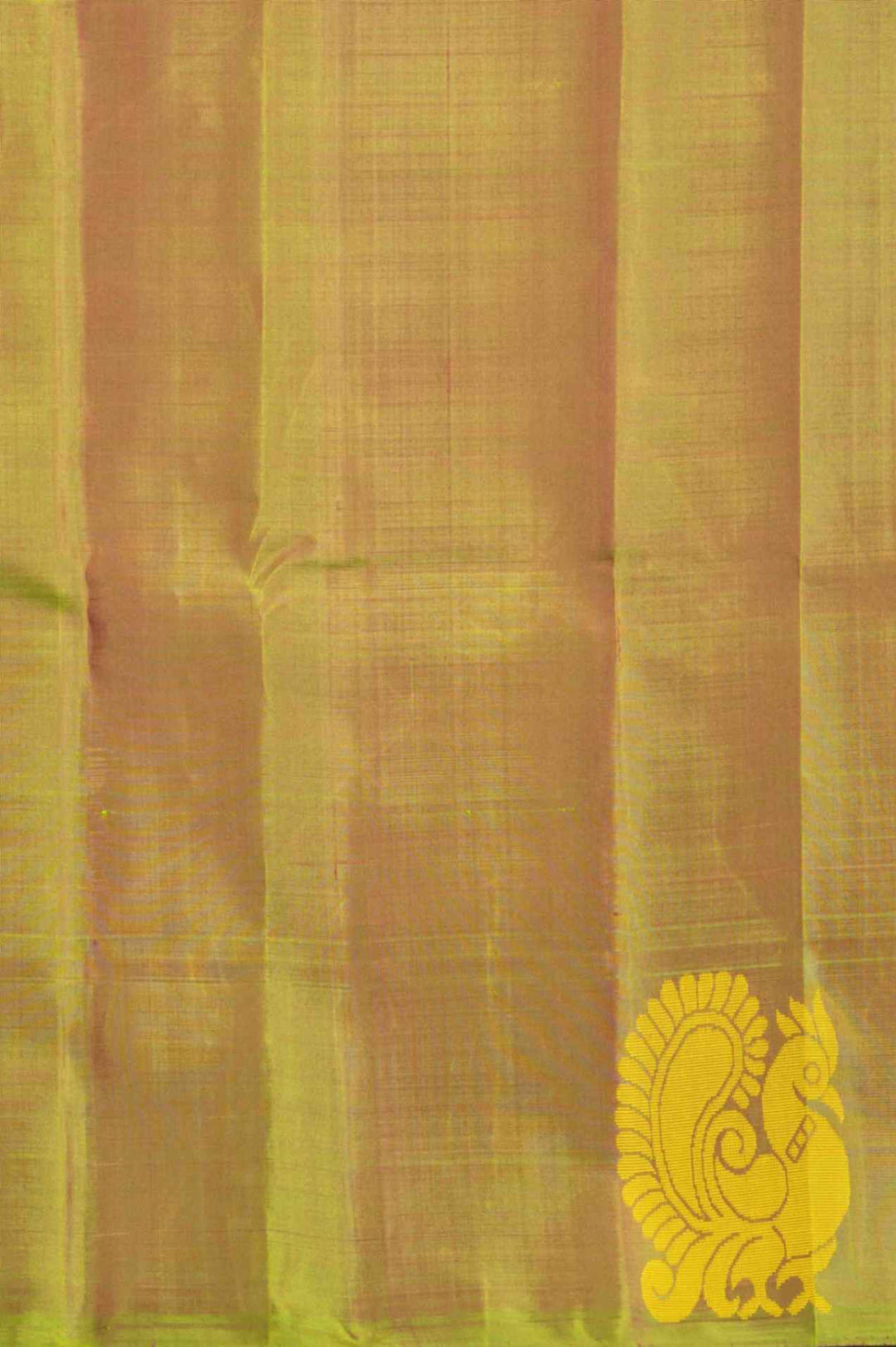 Magenta pink zero zari silk saree
