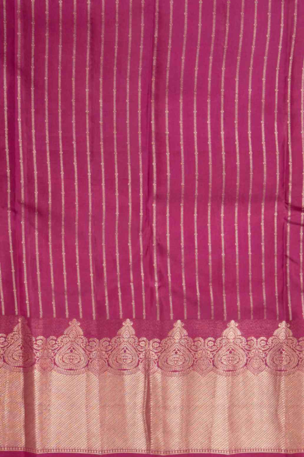Imperial Purple Pure Silk Saree