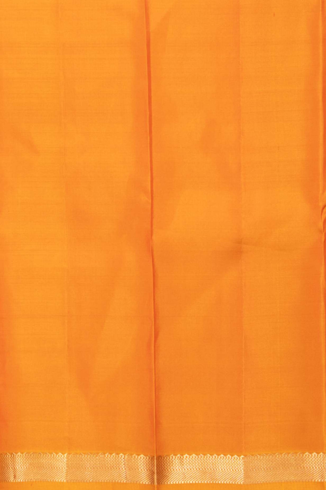 Golden yellow pure kanjivaram silk saree