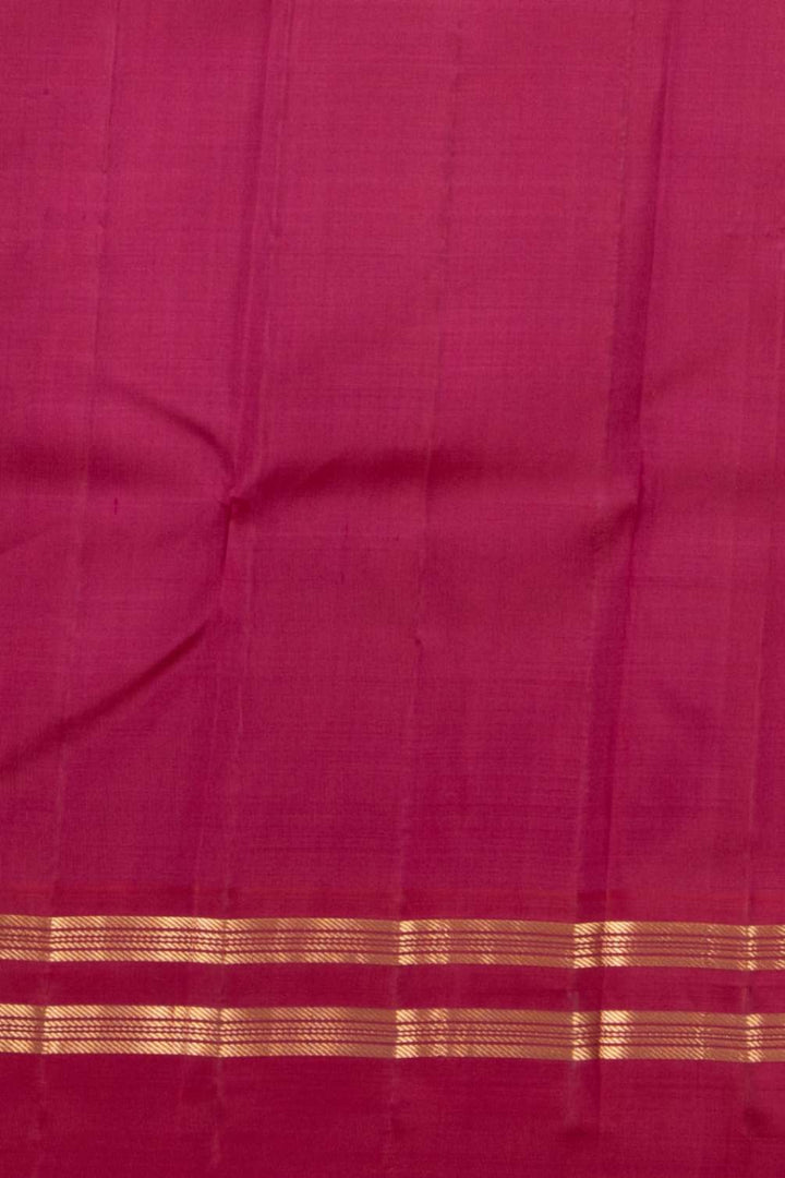 Purple and Maroon pure silk saree