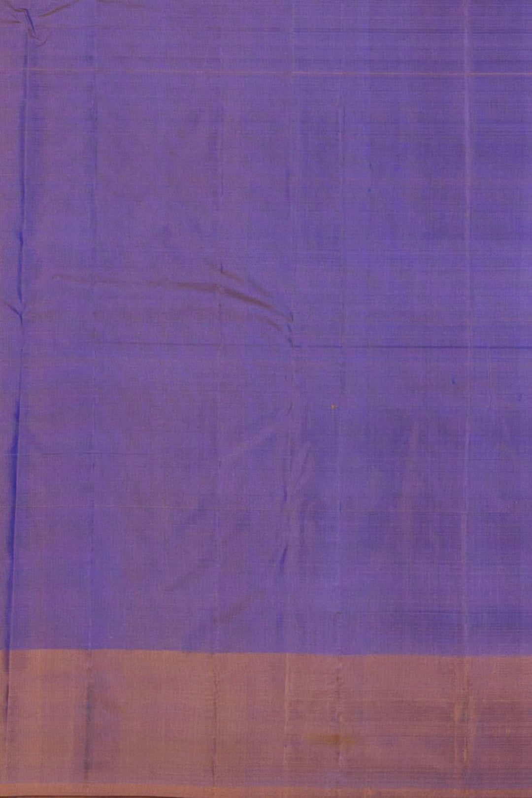 Royal blue zero zari silk saree