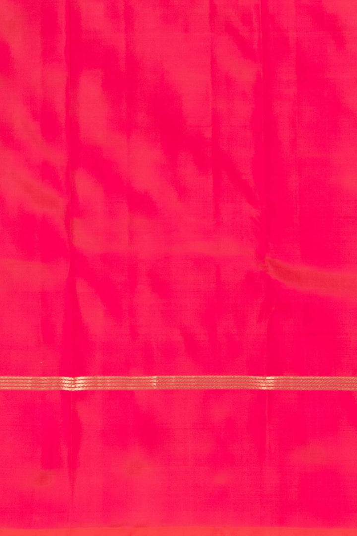 Dual tone pink pure silk saree