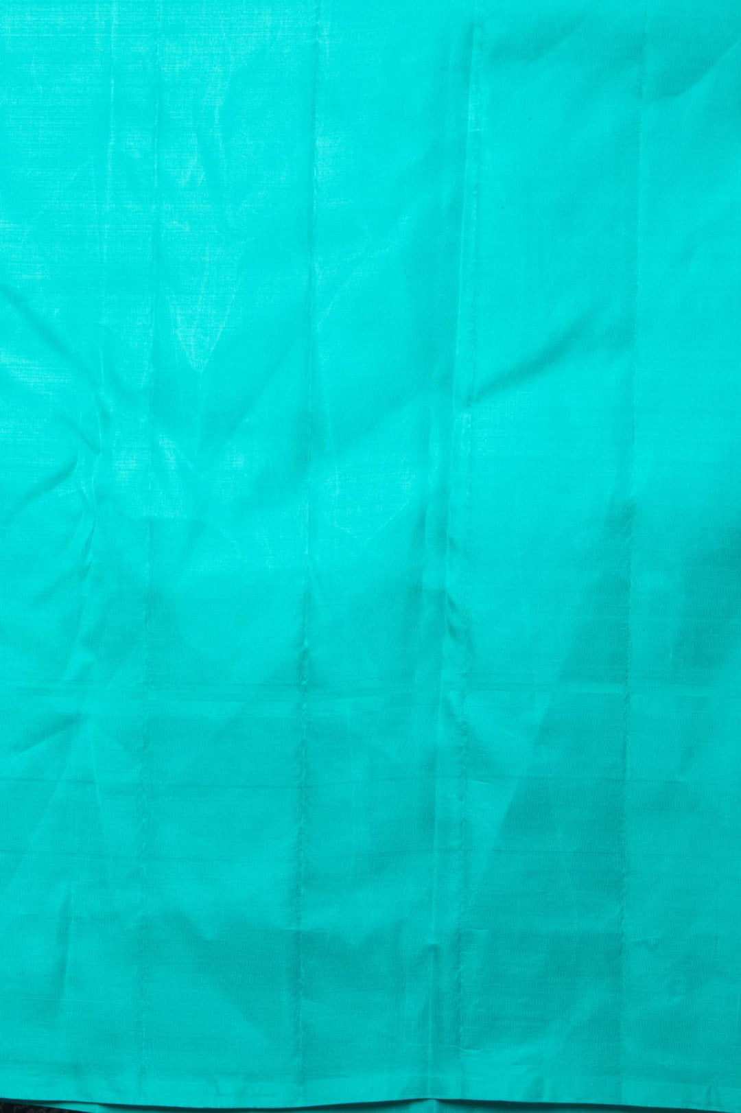 Budrose pink and teal green pure silk saree