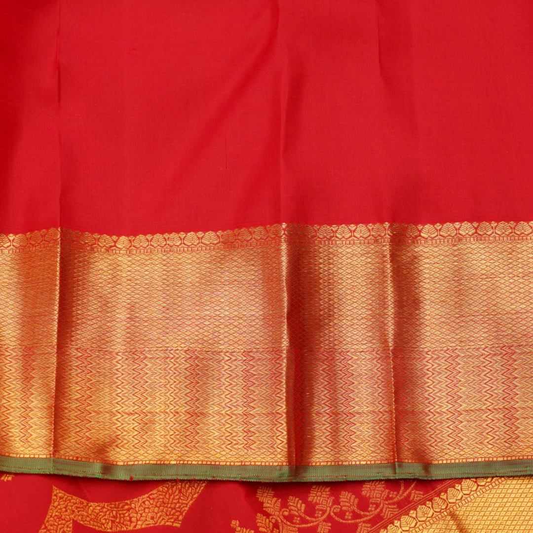 Red pattu saree