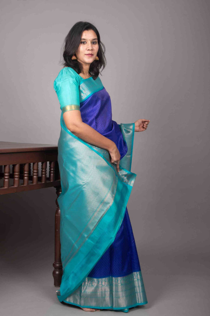 Ink blue and skyblue