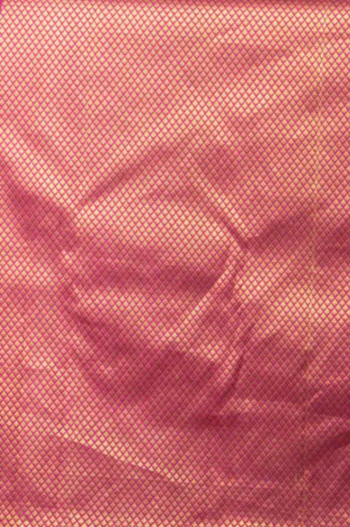 Magenta designer silk saree