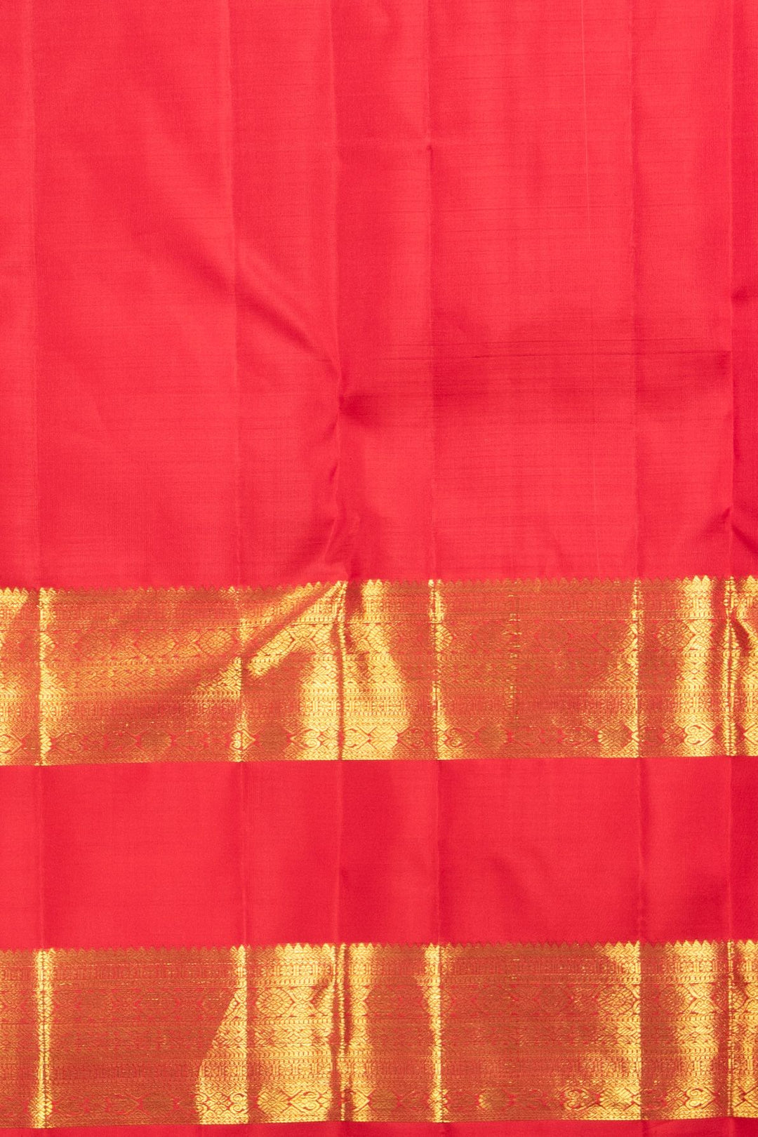Maroon and red vairaoosi silk saree