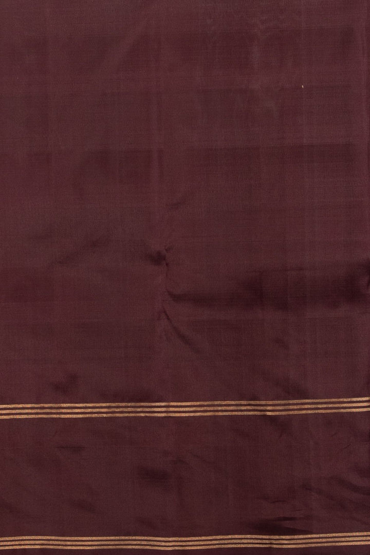 Green pink and brown palum pazhamum silk saree
