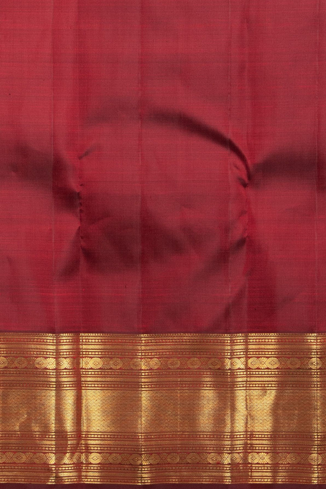 Maroon pure kanchipuram silk saree