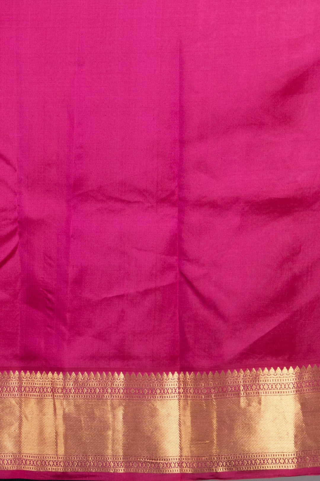 Jade green and Magenta Needle Embroidery Fusion kanjivaram silk saree