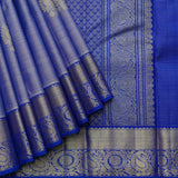 Blue silk saree