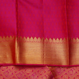 Pink bridal saree