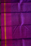 MS Blue Kanchipuram Silk Saree