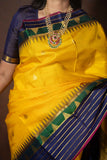 Yellow Kanjivaram Saree