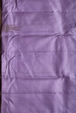 Lilac lavender pure silk saree