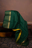 Mustard Kanjivaram Silk Saree