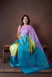 Multi Colour Pure Silk Saree