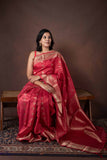 Red Traditional Kanjivaram Silk Saree