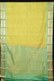 Golden Green Pure Touch Silk Saree