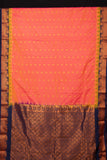 Dual Tone Pink Semi Silk Saree