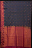 Black Semi Silk Saree