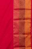 Offwhite Designer Semi Silk Saree