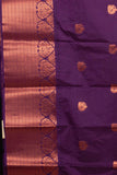 Maroon Semi Silk Saree