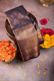 Navy Blue Semi Soft Silk Saree