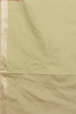Red And Green Designer Semi Silk Saree