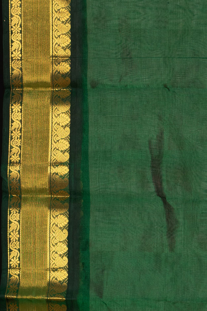 Offwhite kanchi silk cotton saree