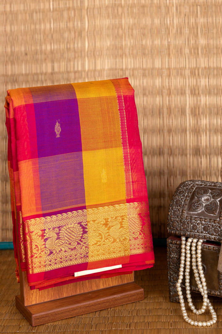 Multicolor kanchi sico saree