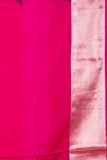 Purple And Black Designer Soft Silk Saree