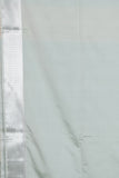 Cream And Blue Semi Silk Saree
